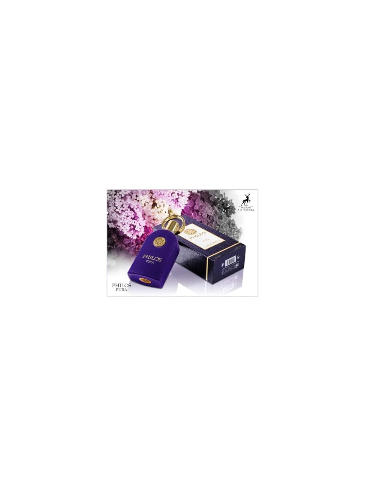 Maison Alhambra Philos Pura Eau De Parfum 100ml unisex