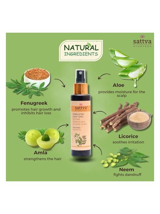 SATTVA Stimifying Scalp Lozione tonica