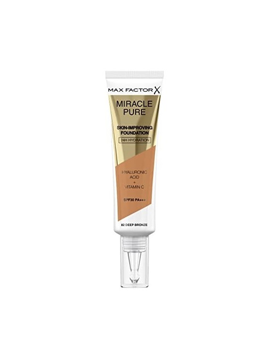 Max Factor Miracle Pure Fondotinta SPF30 30 ml 82 Deep Bronze