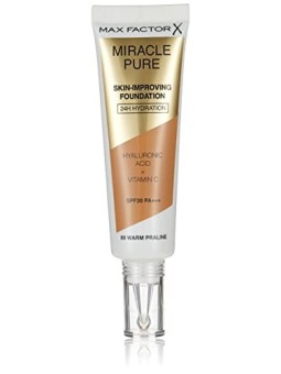 Max Factor Miracle Pure Fondotinta SPF30 30 ml 89 Warm Praline