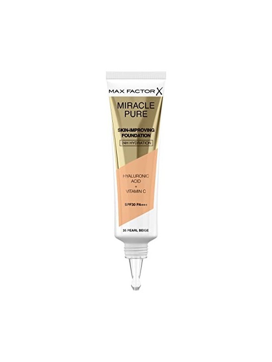 Max Factor Miracle Pure Fondotinta SPF30 35 Pearl Beige