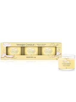 Yankee Candle Candela Votiva Vanilla Cupcake in Vetro Unisex 370g