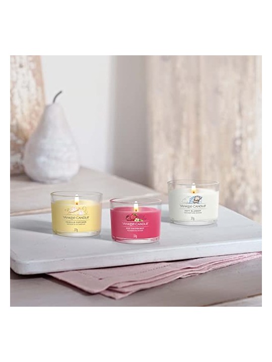 Yankee Candle Candela Votiva Vanilla Cupcake in Vetro Unisex 370g