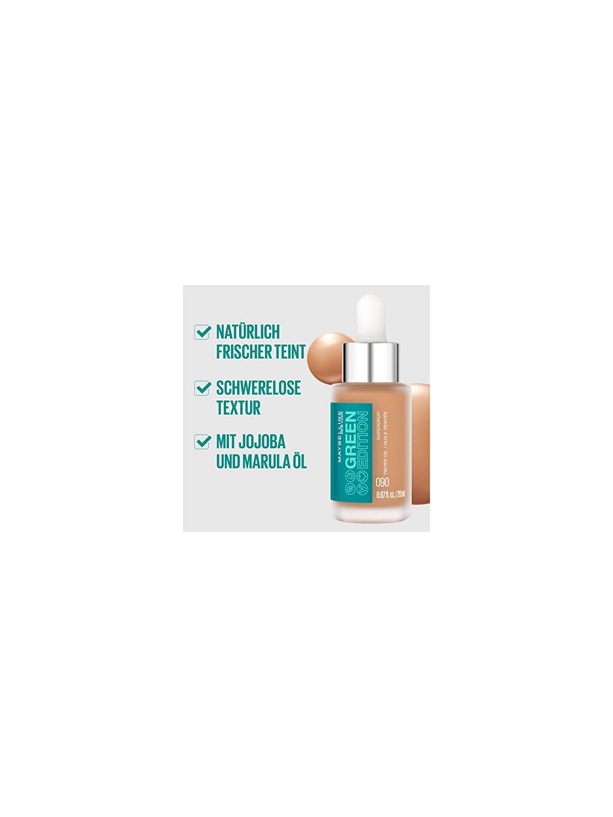 Maybelline Olio colorato EDIZIONE VERDE 30 donna