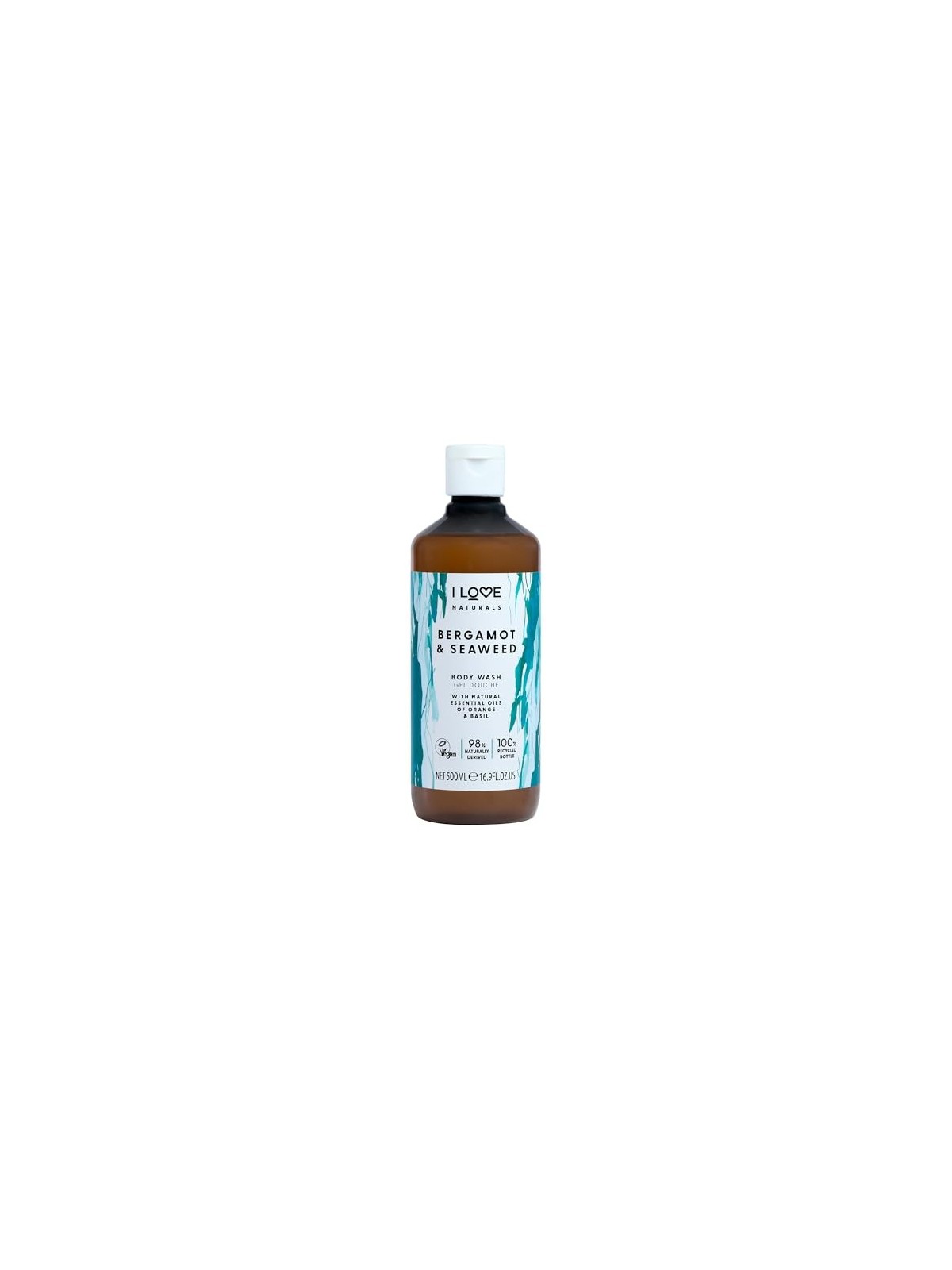 I love Naturals Docciaschiuma Bergamotto e Alghe Marine per Donna 500ml