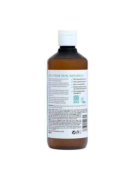 I love Naturals Docciaschiuma Bergamotto e Alghe Marine per Donna 500ml