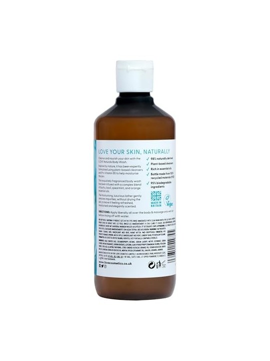 I love Naturals Docciaschiuma Bergamotto e Alghe Marine per Donna 500ml