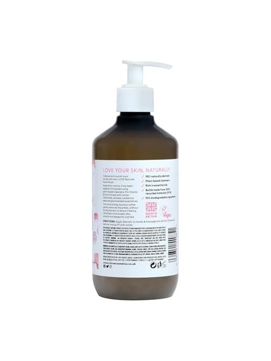 Amo Naturals Lavaggio Mani Rosa e Argan donna 500ml