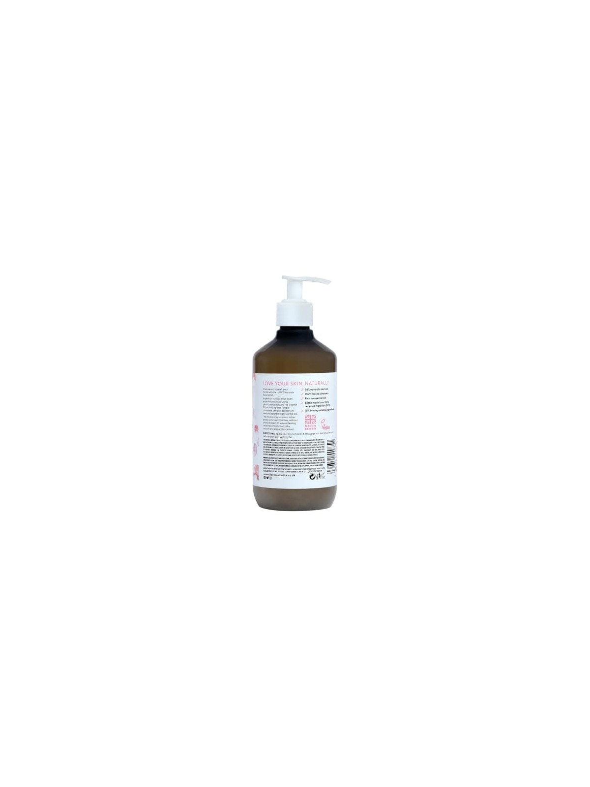 Amo Naturals Lavaggio Mani Rosa e Argan donna 500ml