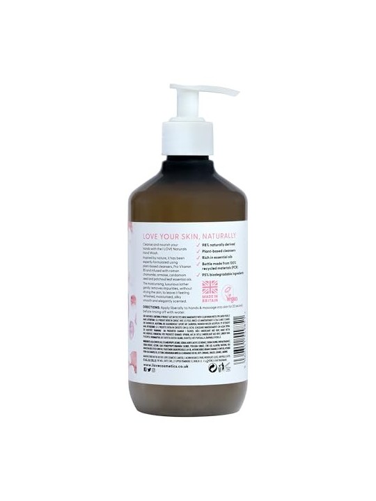 Amo Naturals Lavaggio Mani Rosa e Argan donna 500ml
