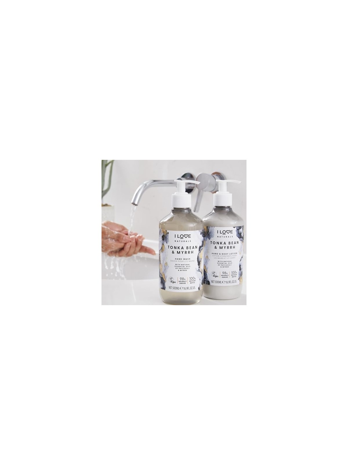Sapone per le Mani Fava Tonka Mirra 500ml Donna