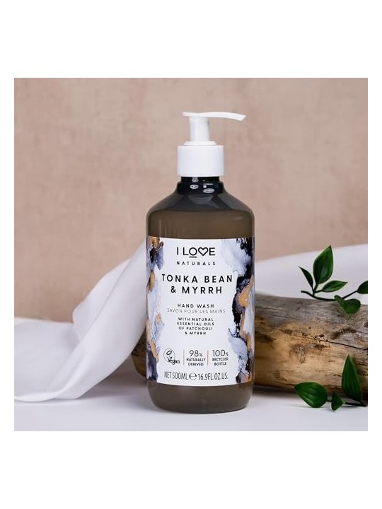 Sapone per le Mani Fava Tonka Mirra 500ml Donna