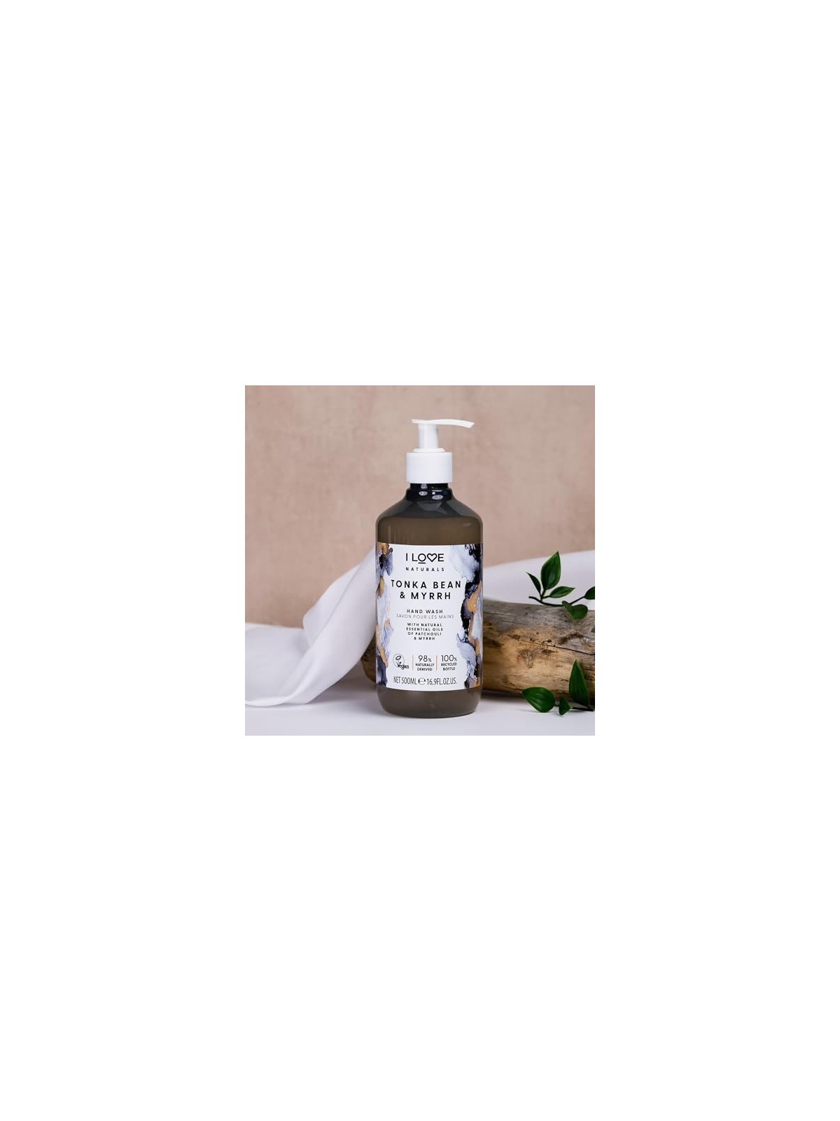 Sapone per le Mani Fava Tonka Mirra 500ml Donna