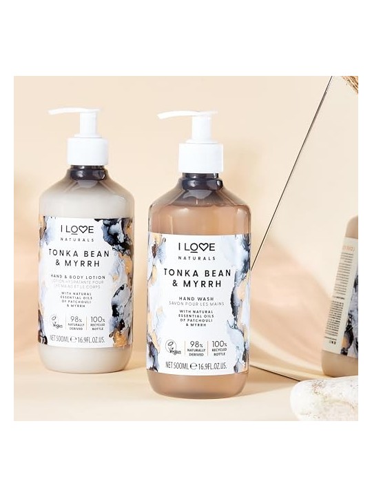 Sapone per le Mani Fava Tonka Mirra 500ml Donna
