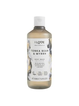 I love Naturals Body Wash Fava Tonka Mirra Gel Doccia Idratante Donna 500ml I love www.essenzetotalstyle.com 
