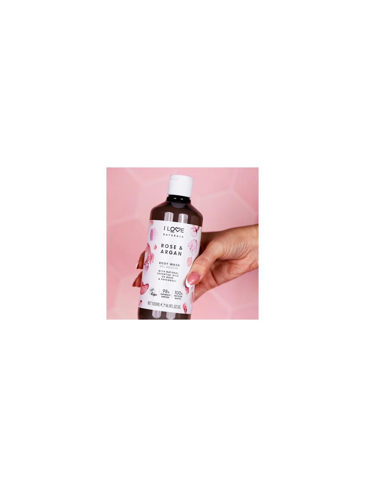 Adoro Doccia Naturale Corpo Rosa e Argan donna 500ml