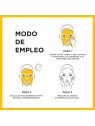 Maschera viso in tessuto con vitamina C