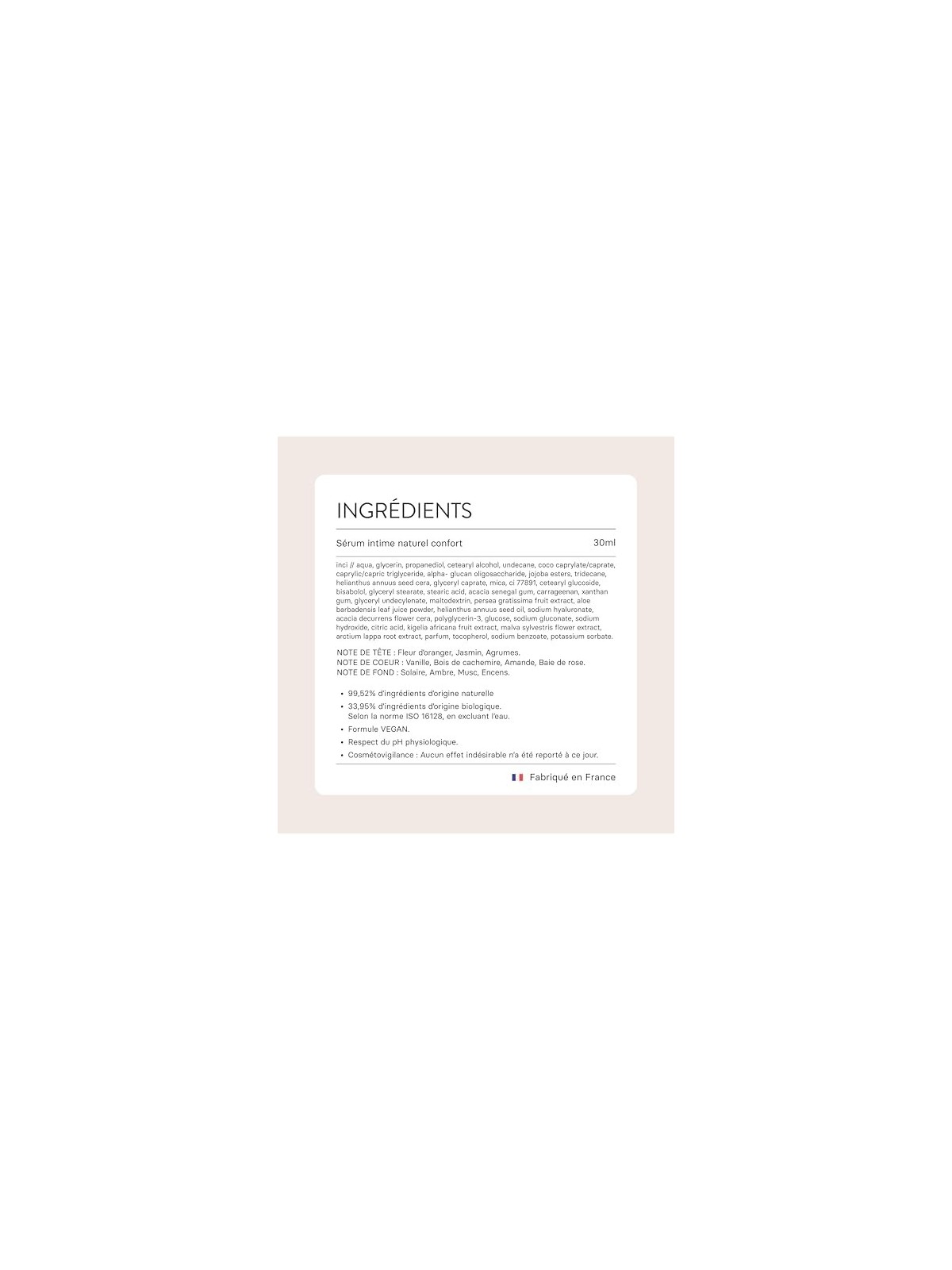 Intimate Serum for women 30ml