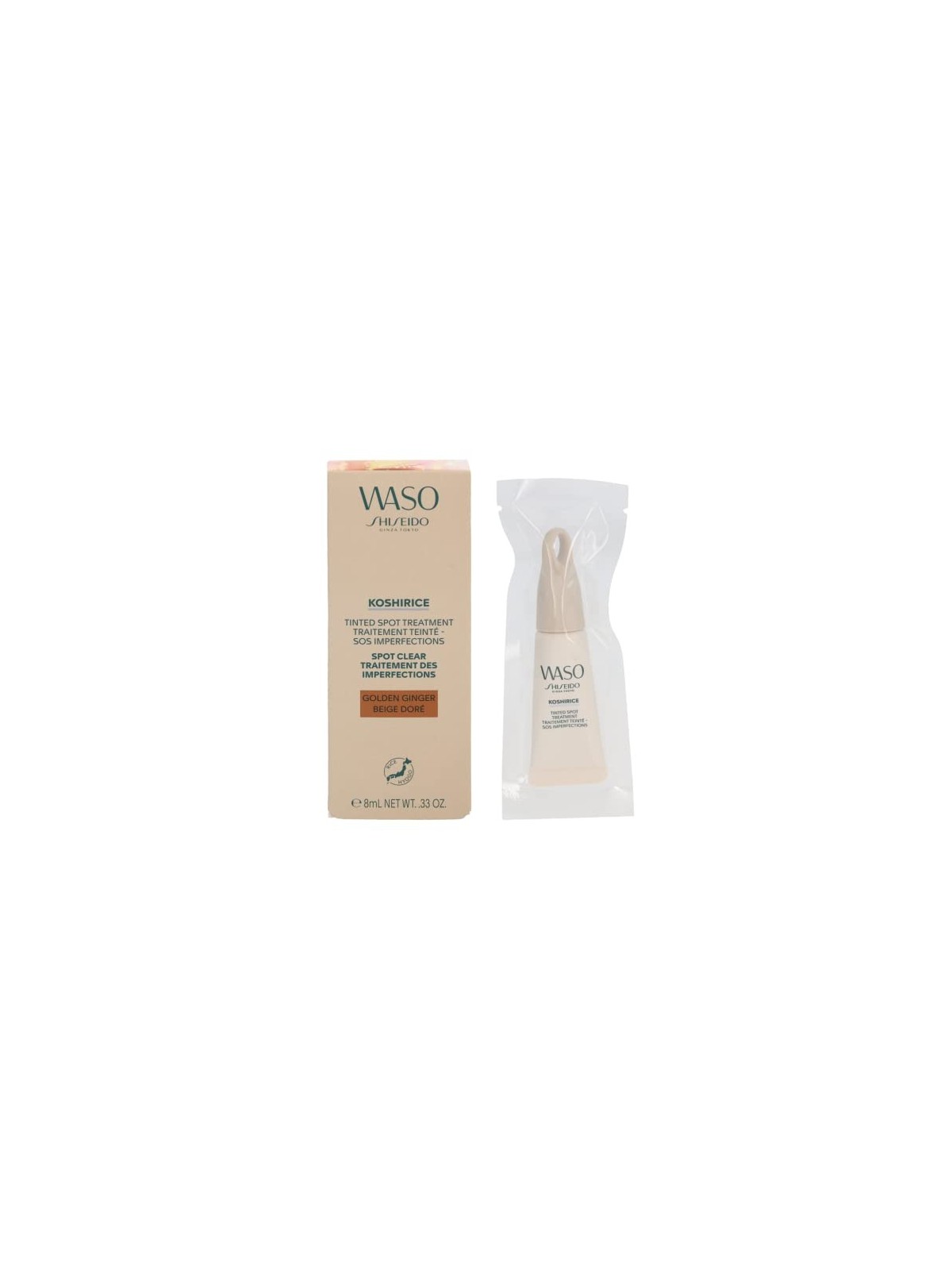 Trattamento spot colorato Shiseido WASO Koshirice 8ml Golden Ginger