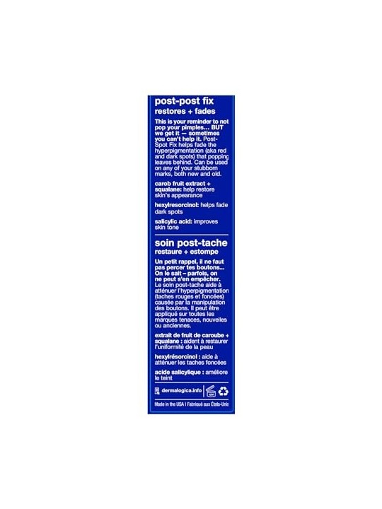 Dermalogica Clear Start PostFocolaio Fix Cura Intensiva Locale per Pelle Acneica Donna 15ml