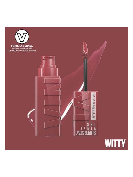 Maybelline Rossetto Superstay Inchiostro Vinile 40 Witty