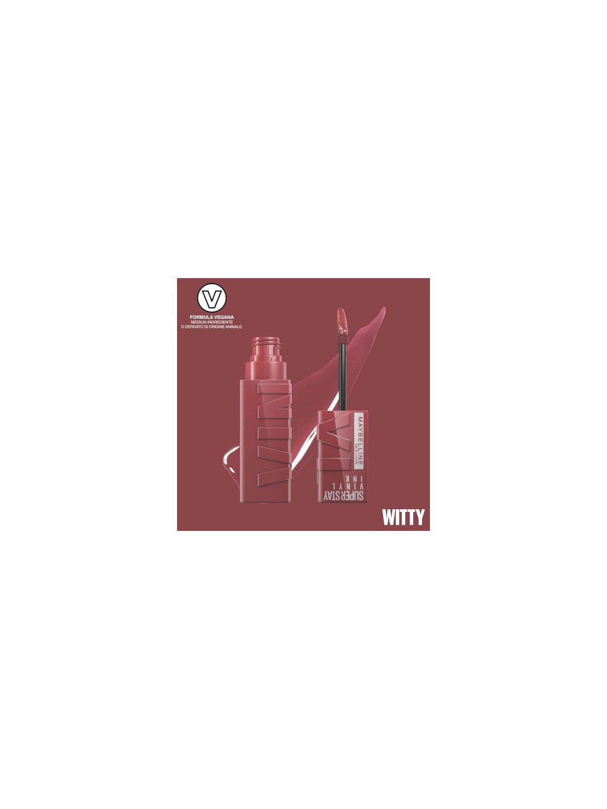 Maybelline Rossetto Superstay Inchiostro Vinile 40 Witty