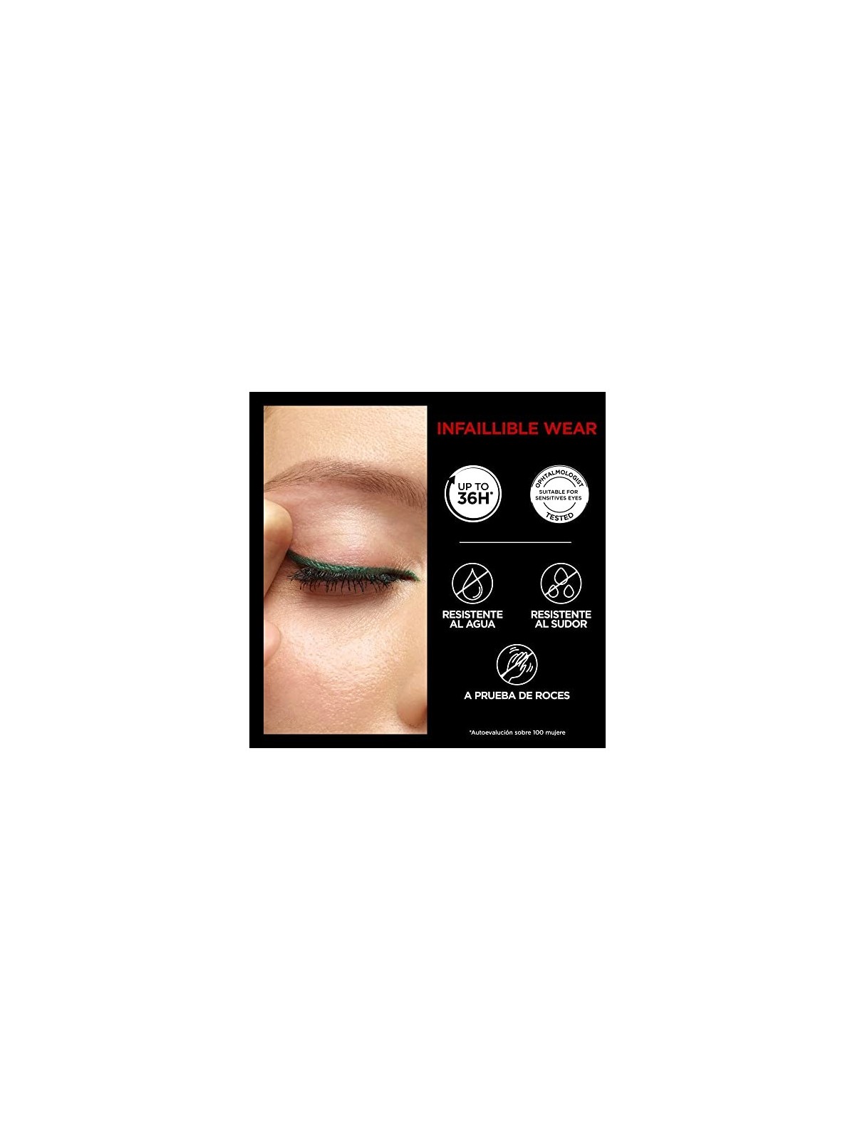 Eyeliner Infallible Grip 36H 12g 008 Emerald Green