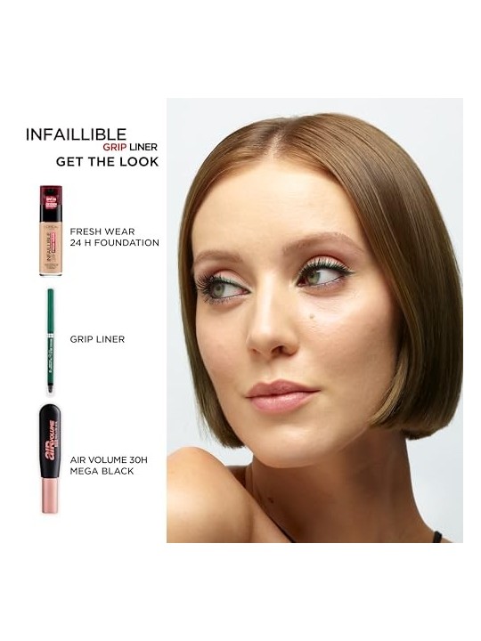 LOrï¿½ï¿½al Eyeliner automatico in gel Infallible Grip 36H 12 g donna 005 Blue Jersey
