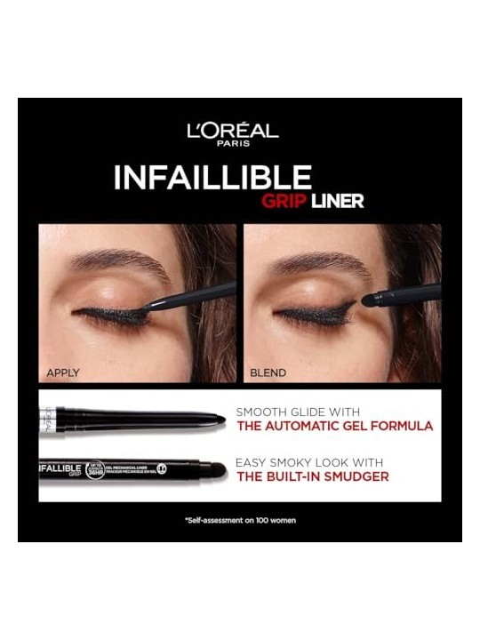 Eyeliner L'Orï¿½ï¿½al Infallible Grip 36H Taupe Grey