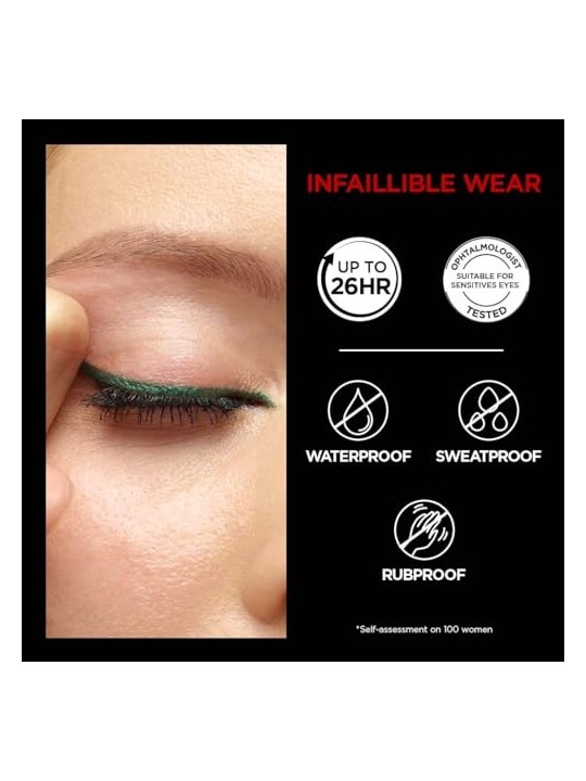 Eyeliner L'Orï¿½ï¿½al Infallible Grip 36H Taupe Grey