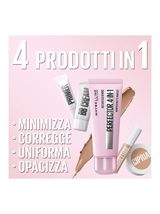 Maybelline PERFETTORE ANTIET ISTANTANEO 4IN1 MATTE medio profondo donna
