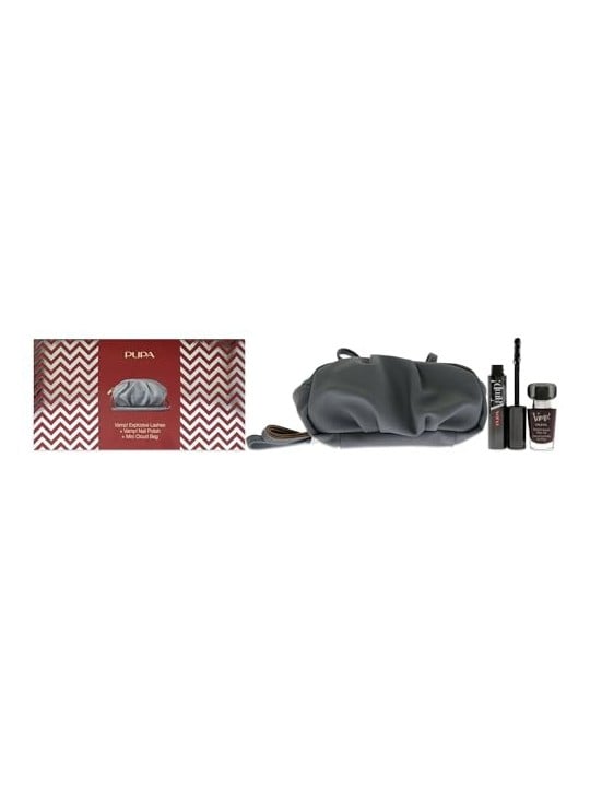 Set Pupa Vamp Mascara Extreme Nero Vamp Smalto per Unghie Effetto Gel Donna