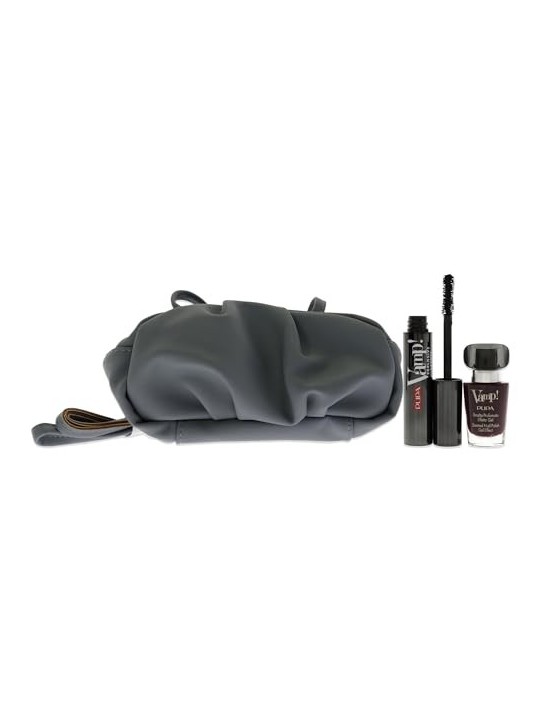 Set Pupa Vamp Mascara Extreme Nero Vamp Smalto per Unghie Effetto Gel Donna