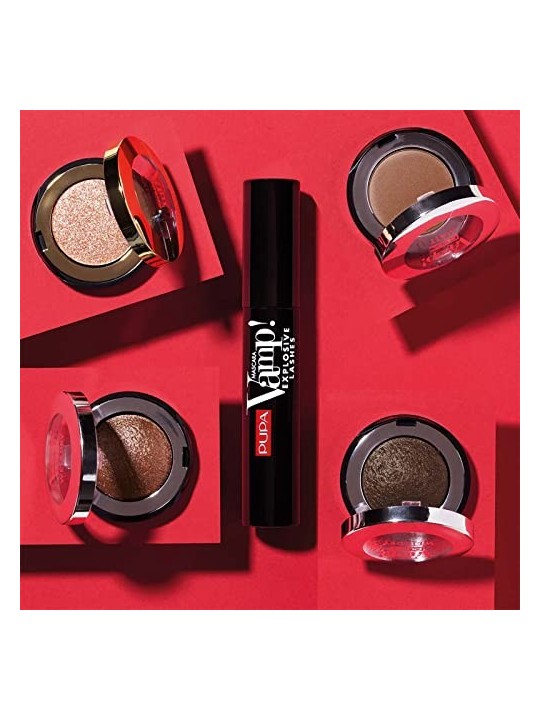 Set Pupa Vamp Mascara Extreme Nero Vamp Smalto per Unghie Effetto Gel Donna