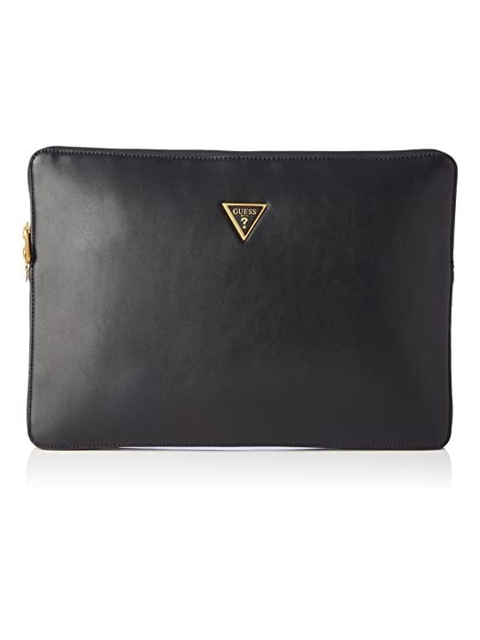 Borsa Guess Scala da Donna in Ecopelle Sintetica con Compartimento per Laptop Nero