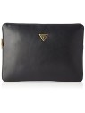 Borsa Guess Scala da Donna in Ecopelle Sintetica con Compartimento per Laptop Nero