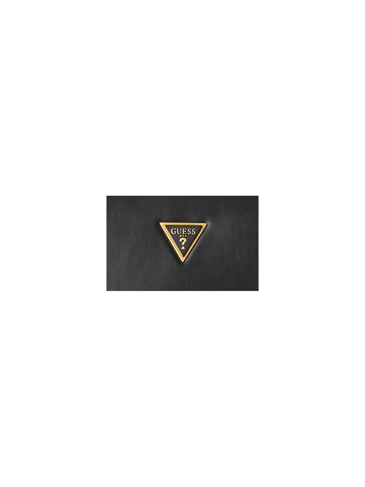 Borsa Guess Scala da Donna in Ecopelle Sintetica con Compartimento per Laptop Nero