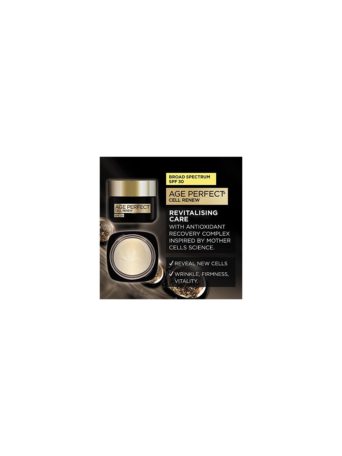 Crema giorno rivitalizzante SPF 30 L'Orï¿½ï¿½al 50ml