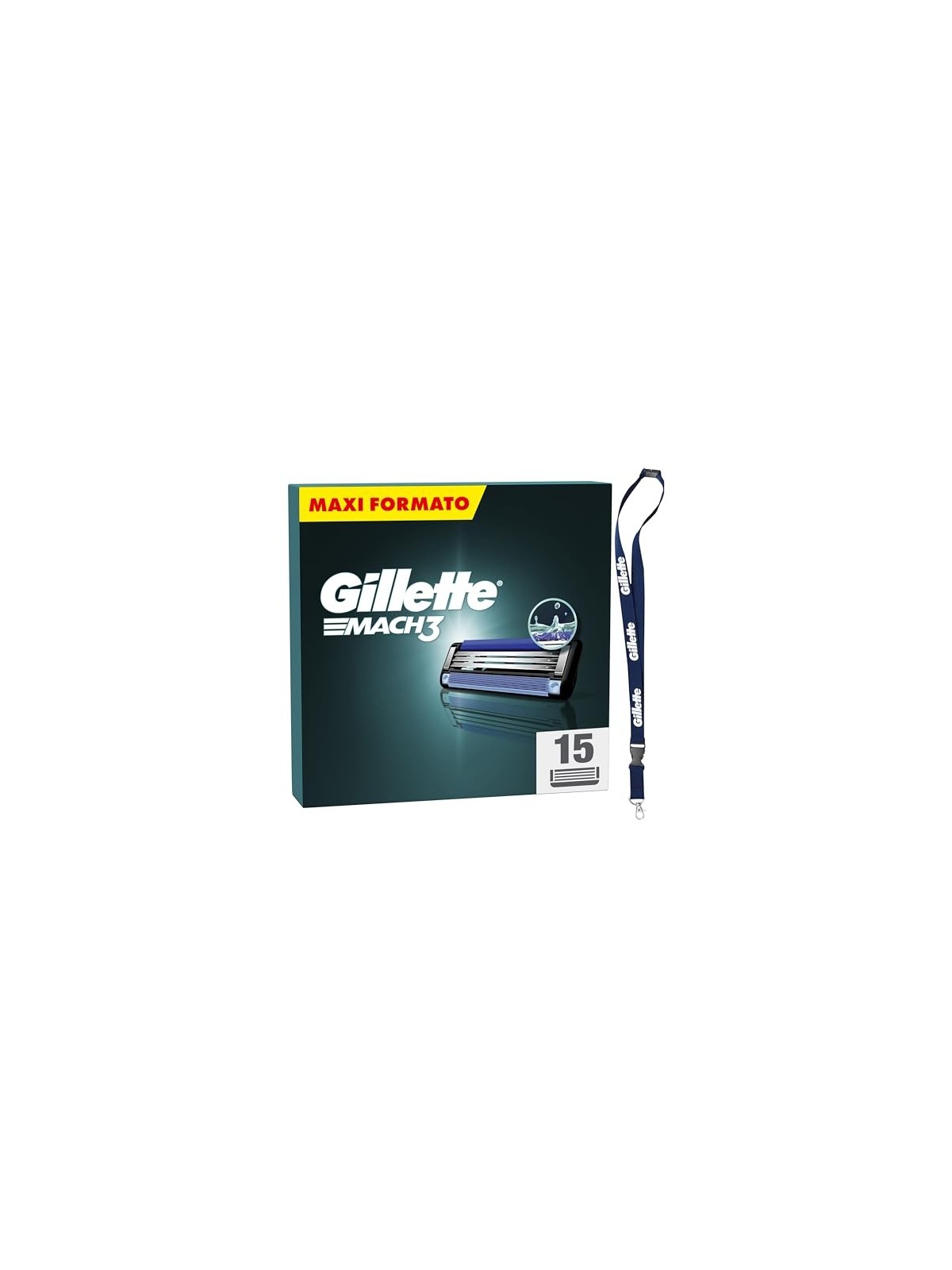 Testine di Ricambio Gillette Mach3 Uomo 16 unitï¿½ï¿½
