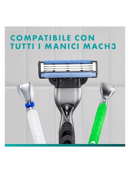 Testine di Ricambio Gillette Mach3 Uomo 16 unitï¿½ï¿½