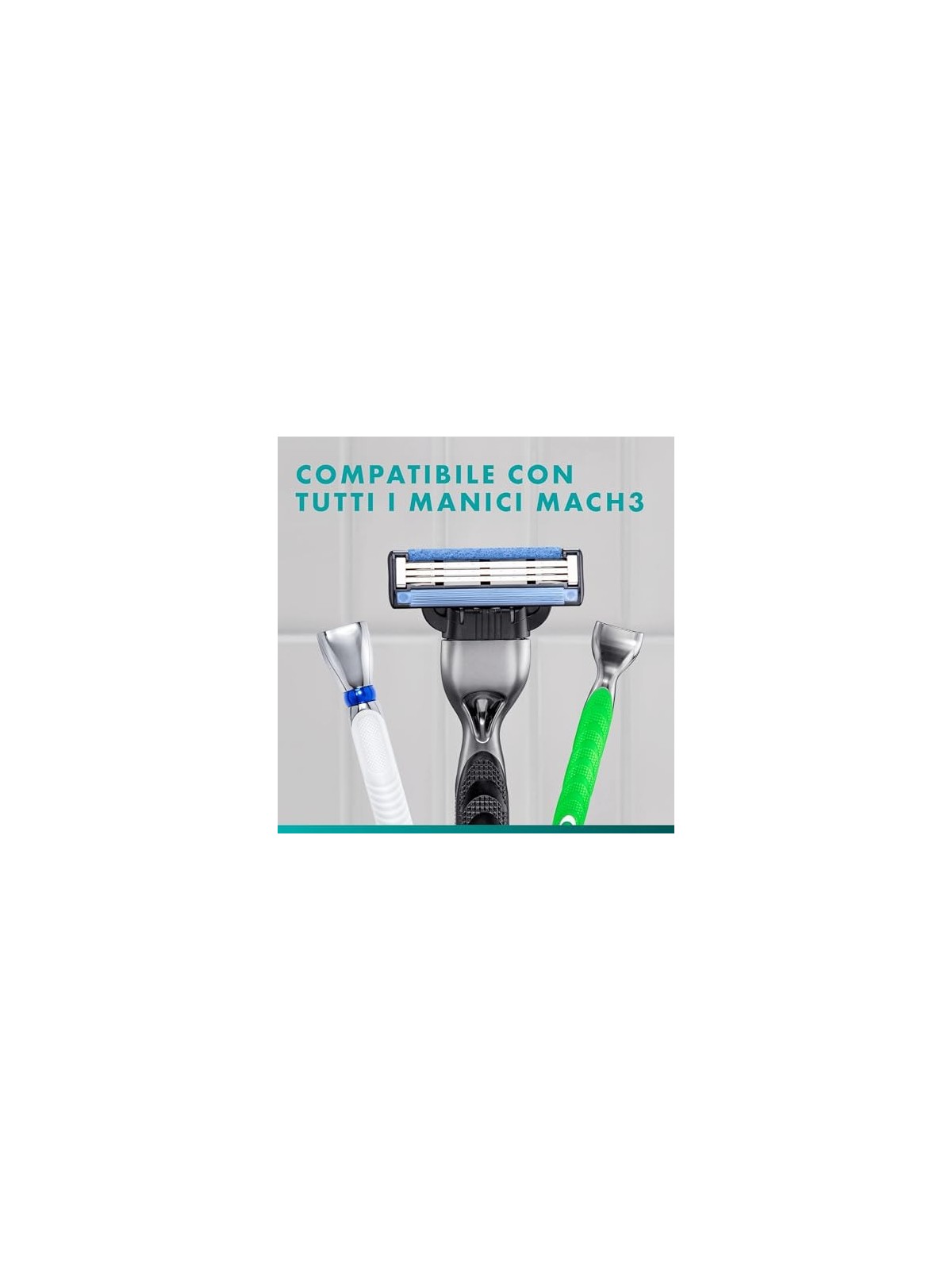 Testine di Ricambio Gillette Mach3 Uomo 16 unitï¿½ï¿½