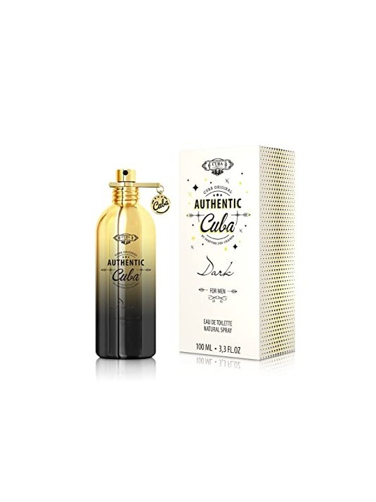 Eau de Toilette Cuba Autentico Dark Uomo 100ml