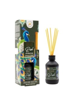 Diffusore mikado Real Attractive arancia e ambra 100ml unisex