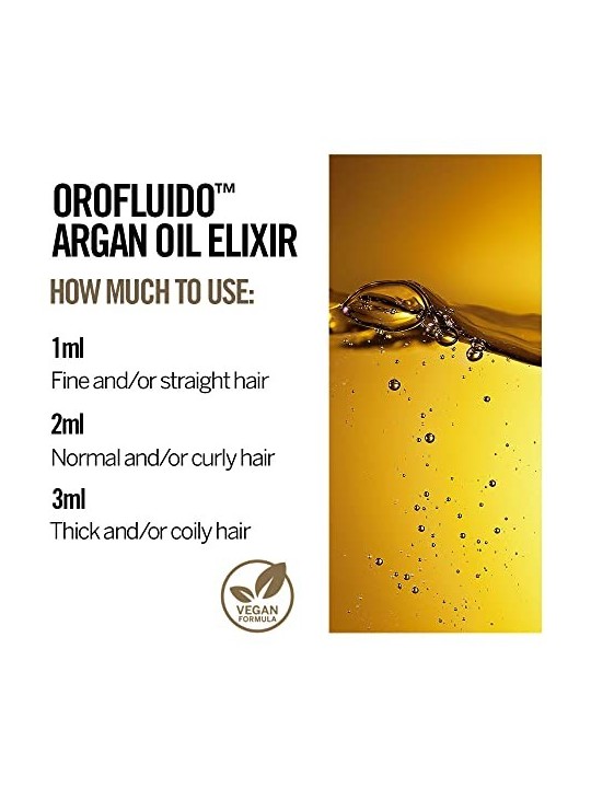 Revlon Professional Cura dei capelli con olio di argan Orofluido Elixir - Volume: 100ml donna Revlon Professional www.essenzetot