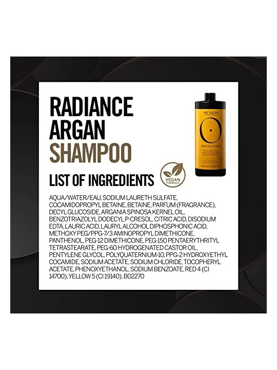 Shampoo Radiante Orofluido all'Argan 1000ml