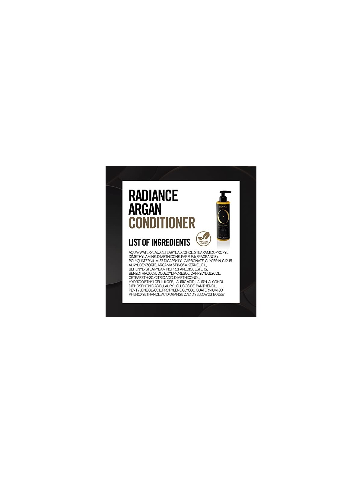 Revlon Orofluido Radiance Argan Conditioner 240ml