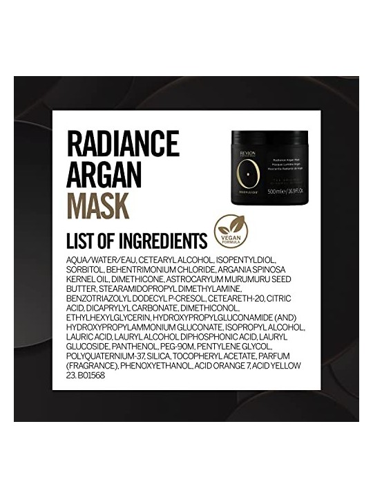 Maschera all'Argan Radiante Orofluido 500ml
