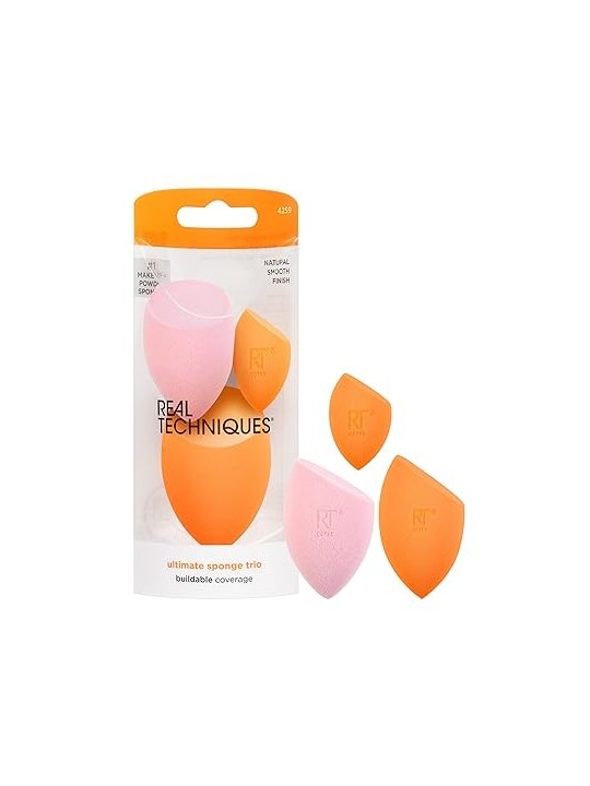 Real Techniques Trio di spugne definitivo donna 1 unit