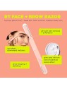 Real Techniques Prep Face  Brow Razors  Rasoi per Sopracciglia e Viso Donna 1 Pezzo