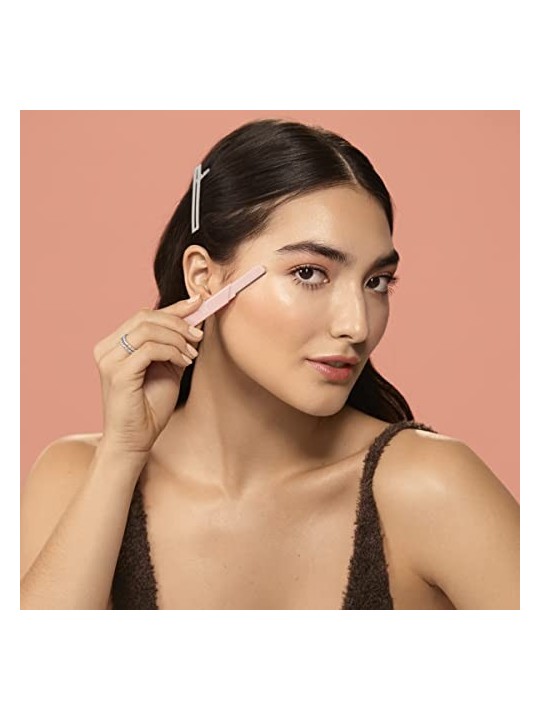 Real Techniques Prep Face  Brow Razors  Rasoi per Sopracciglia e Viso Donna 1 Pezzo